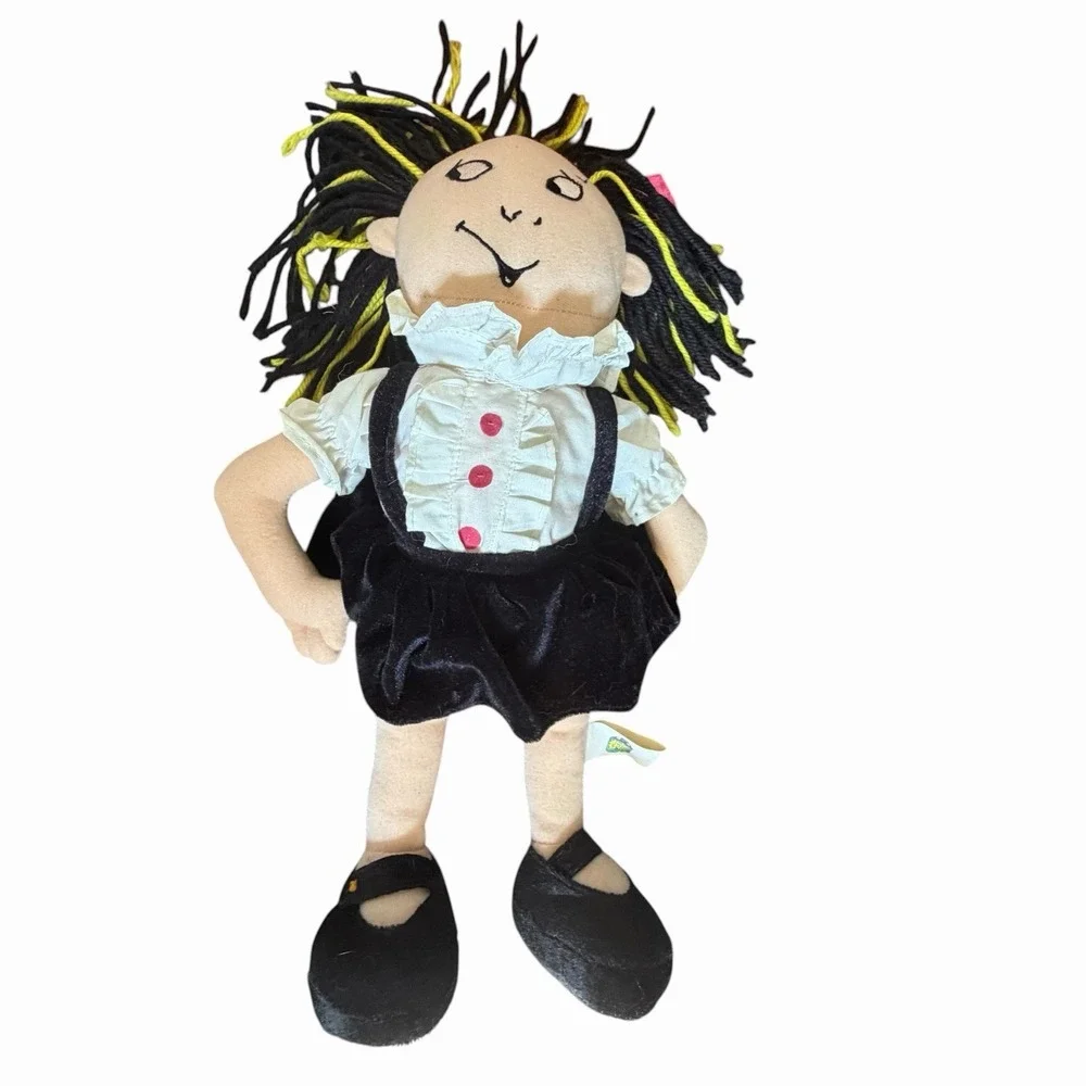 Classic Eloise Doll Plush Toy Book Collection Black Hair Good Stuff Tag 14